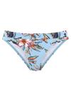 Lascana Bikini Hose Damen - blumendruck hellblau
