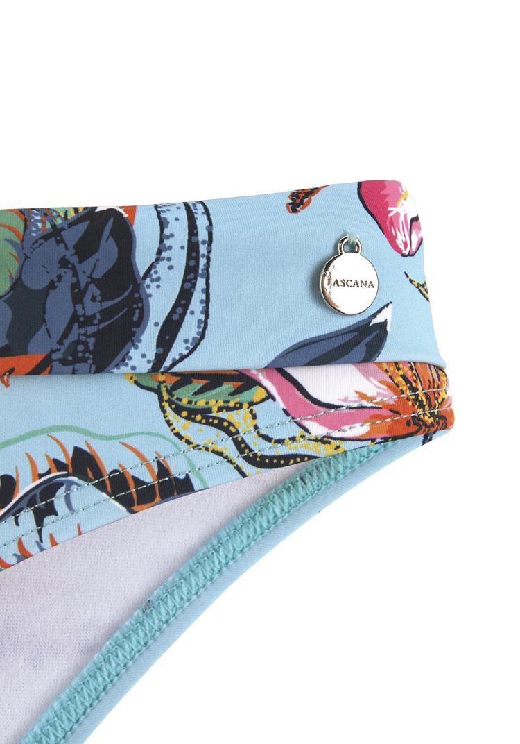 Lascana Lascana Bikini Hose Damen - blumendruck hellblau - 0 | SportScheck