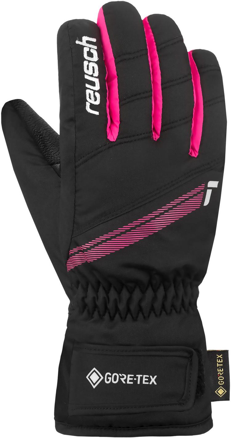 Reusch Reusch Tommy GORE-TEX Junior Handschuh Kinder - 7720 black/pink glo - 0 | SportScheck