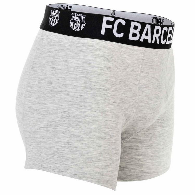 FC Barcelona FC Barcelona Boxershort Unterhose Herren - Schwarz/Grau/Wei&szlig; - 9 | SportScheck