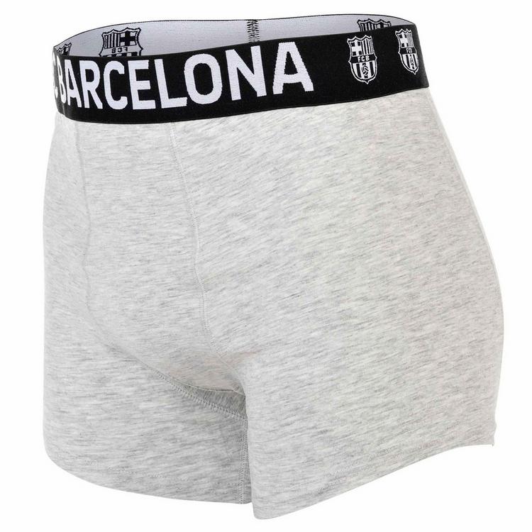 FC Barcelona FC Barcelona Boxershort Unterhose Herren - Schwarz/Grau/Wei&szlig; - 10 | SportScheck