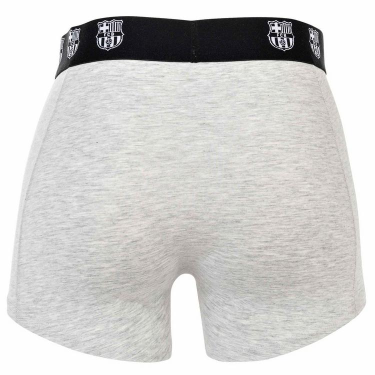 FC Barcelona FC Barcelona Boxershort Unterhose Herren - Schwarz/Grau/Wei&szlig; - 11 | SportScheck