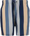 Cruz Pieter Badehose Herren - Print 3635 Grey Stripe