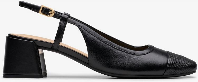 Clarks Clarks Nyta45 Sling Halbschuhe Damen - 1216D Black Combi Lea - 1 | SportScheck