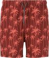 Cruz Rohan Badehose Herren - Print 3633 Red Palm