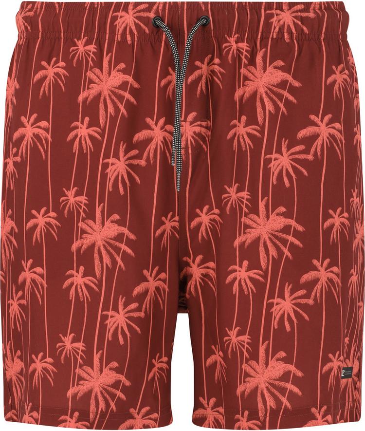 Cruz Cruz Rohan Badehose Herren - Print 3633 Red Palm - 0 | SportScheck