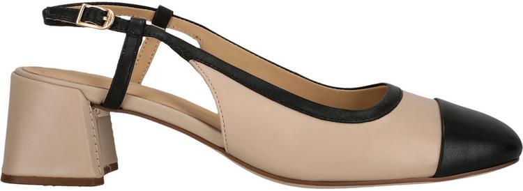 Clarks Clarks Nyta45 Sling Halbschuhe Damen - 1242A Sand Combi Lea - 1 | SportScheck