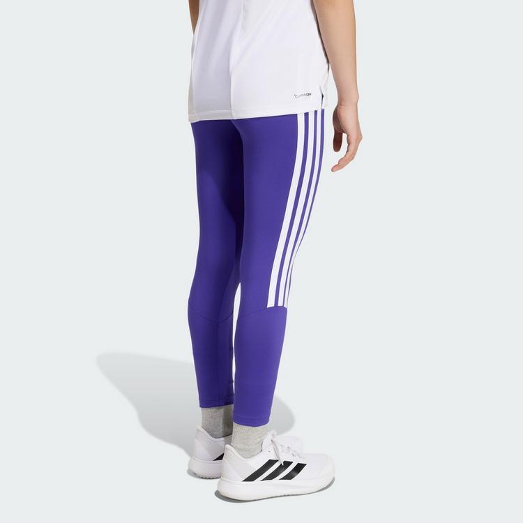adidas adidas Train Essentials 3-Streifen Kids Tights Kinder - Pure Purple / White - 1 | SportScheck