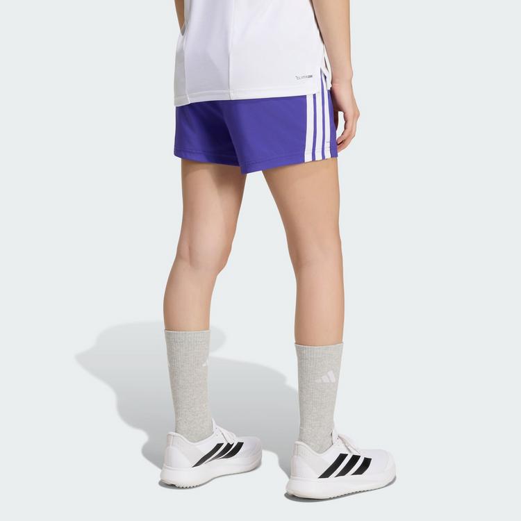 adidas adidas Train Essentials 3-Streifen Kids Shorts Funktionsshorts Kinder - Pure Purple / White - 1 | SportScheck