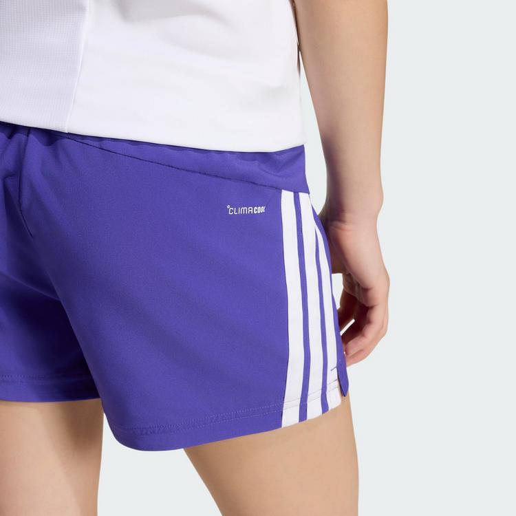 adidas adidas Train Essentials 3-Streifen Kids Shorts Funktionsshorts Kinder - Pure Purple / White - 1 | SportScheck