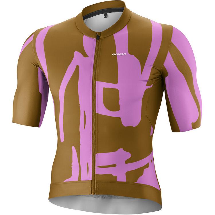 Gonso Gonso Road Jersey Print M Trikot Herren - Braun5986 - 1 | SportScheck