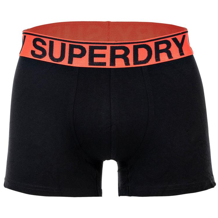 Superdry Superdry Boxershort Unterhose Herren - Schwarz/Orange - 0 | SportScheck