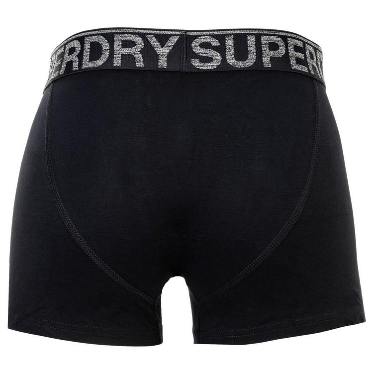 Superdry Superdry Boxershort Unterhose Herren - Schwarz/Orange - 3 | SportScheck