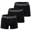 Superdry Boxershort Unterhose Herren - Schwarz/Grau