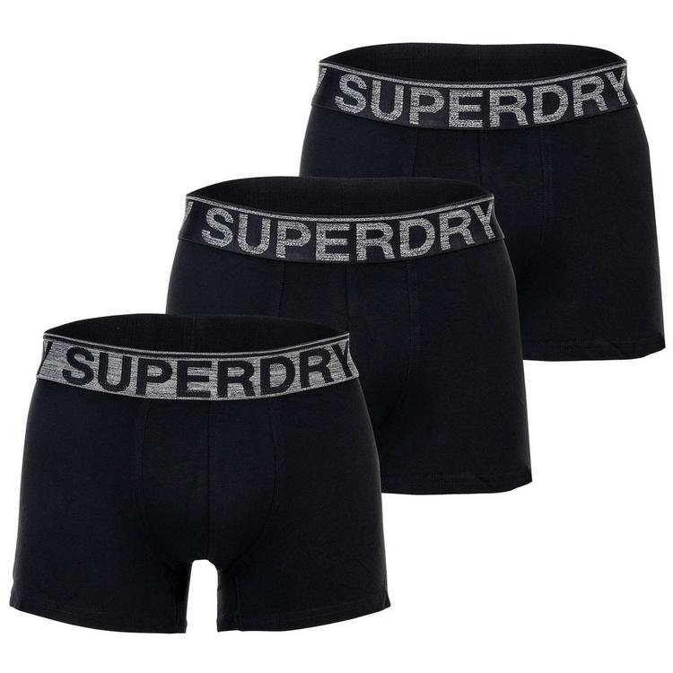 Superdry Superdry Boxershort Unterhose Herren - Schwarz/Grau - 0 | SportScheck