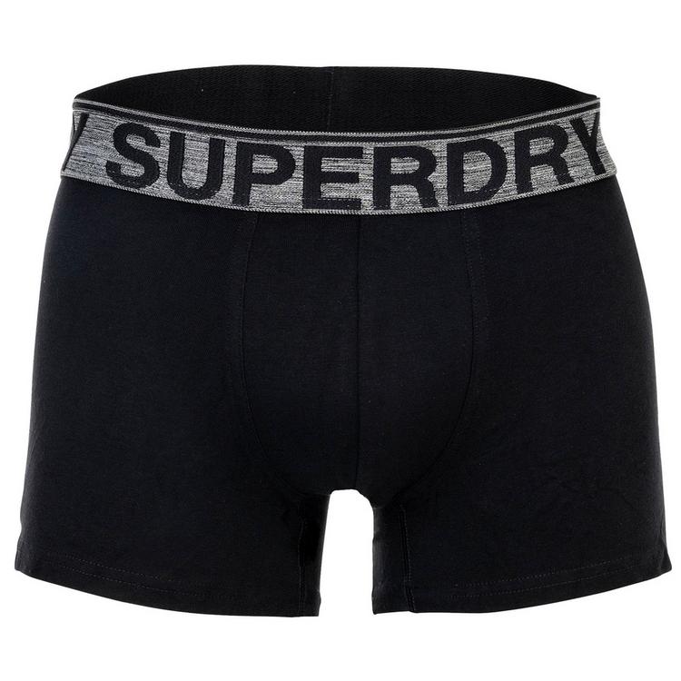 Superdry Superdry Boxershort Unterhose Herren - Schwarz/Grau - 3 | SportScheck