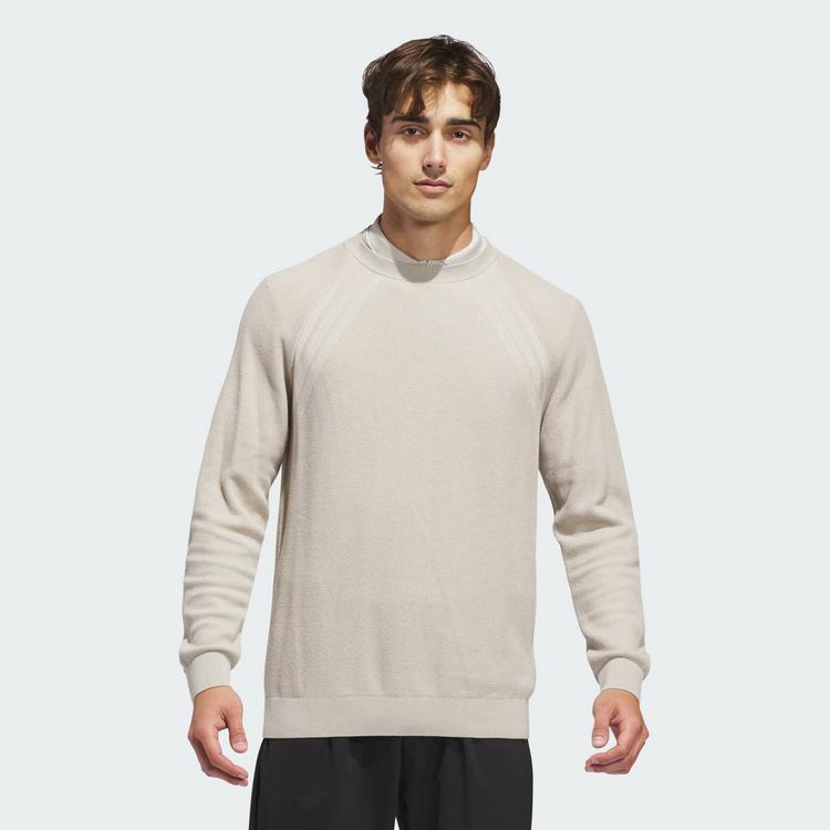 adidas adidas ULTIMATE365 TOUR GEWIRKTES Funktionssweatshirt Herren - Beige - 0 | SportScheck