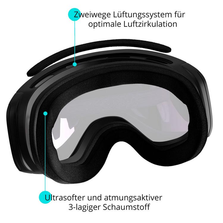 YEAZ YEAZ BLACK RUN Brille - Ice Blue - 4 | SportScheck