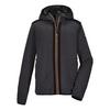 KILLTEC KOS 139 BYS FLC JCKT Fleecejacke Kinder - Anthrazit