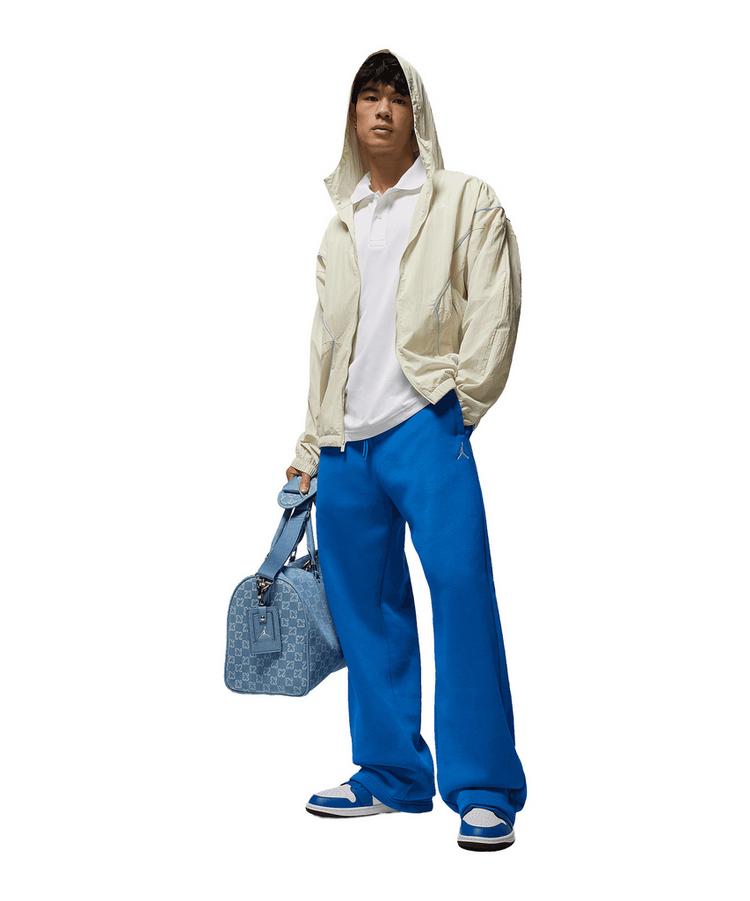 Nike Nike Brooklyn Fleece Oversized Hose Shorts Herren - blauweiss - 2 | SportScheck