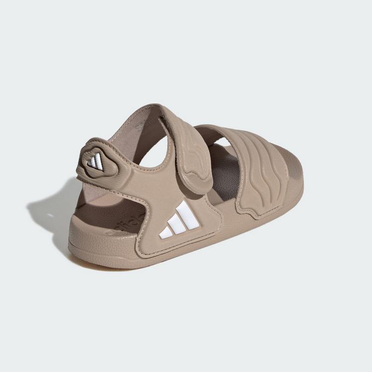 adidas adidas ADILETTE KIDS SANDALE 2 Sandalen Kinder - Trace Khaki / Cloud White / Trace Khaki - 4 | SportScheck