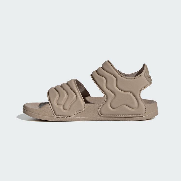 adidas adidas ADILETTE KIDS SANDALE 2 Sandalen Kinder - Trace Khaki / Cloud White / Trace Khaki - 5 | SportScheck