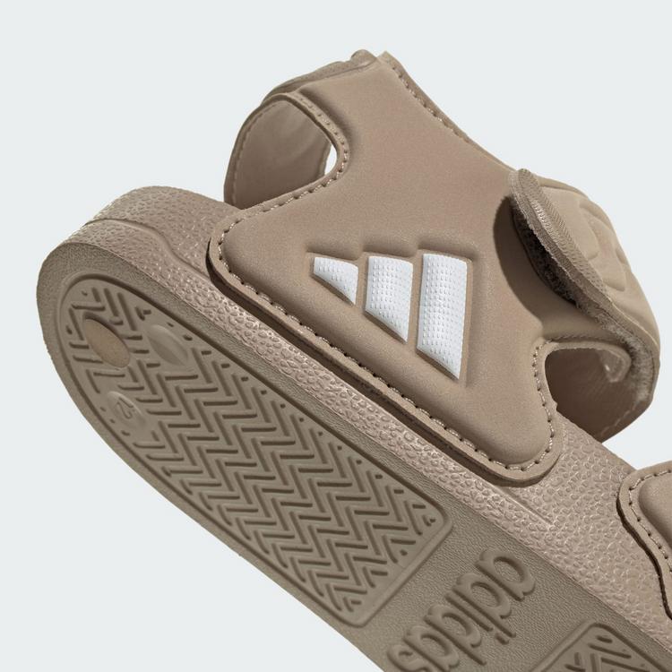 adidas adidas ADILETTE KIDS SANDALE 2 Sandalen Kinder - Trace Khaki / Cloud White / Trace Khaki - 6 | SportScheck