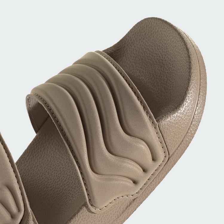 adidas adidas ADILETTE KIDS SANDALE 2 Sandalen Kinder - Trace Khaki / Cloud White / Trace Khaki - 7 | SportScheck