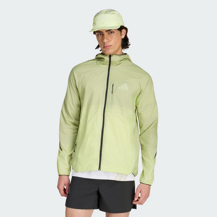 adidas adidas Terrex Xperior CLIMA365 Light Windweave Laufjacke Herren - Semi Frozen Lemon / Shadow Olive - 0 | SportScheck