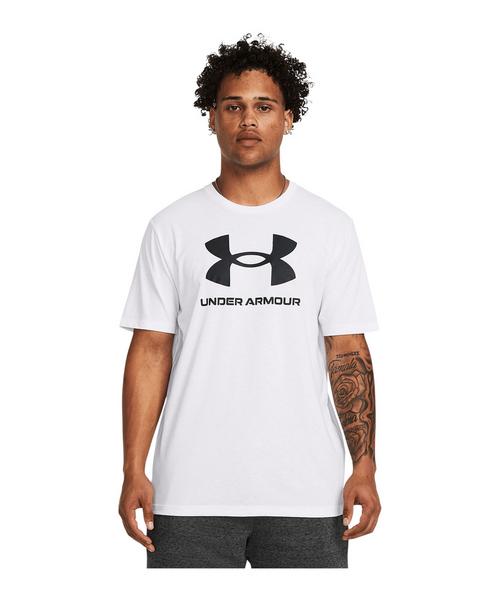 Under Armour Sportstyle Logo Update T-Shirt Wei&szlig; T-Shirt Herren