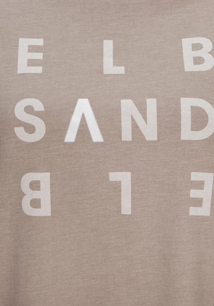 ELBSAND ELBSAND Longsleeve Longshirt Damen - taupe meliert - 0 | SportScheck
