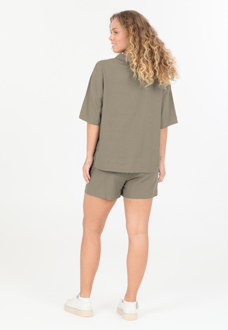 NOU NOU Natasha Shorts Damen - 3211 Smokey Olive - 2 | SportScheck