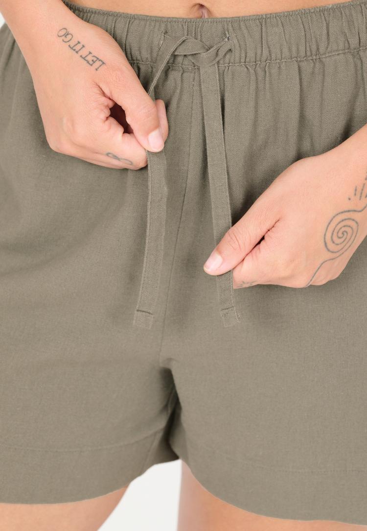 NOU NOU Natasha Shorts Damen - 3211 Smokey Olive - 0 | SportScheck