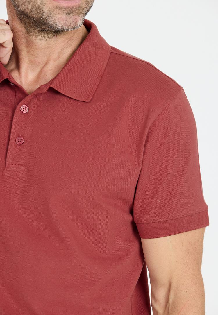 NOU NOU Harrold V2 Poloshirt Herren - 4402 Burnt Russet - 0 | SportScheck