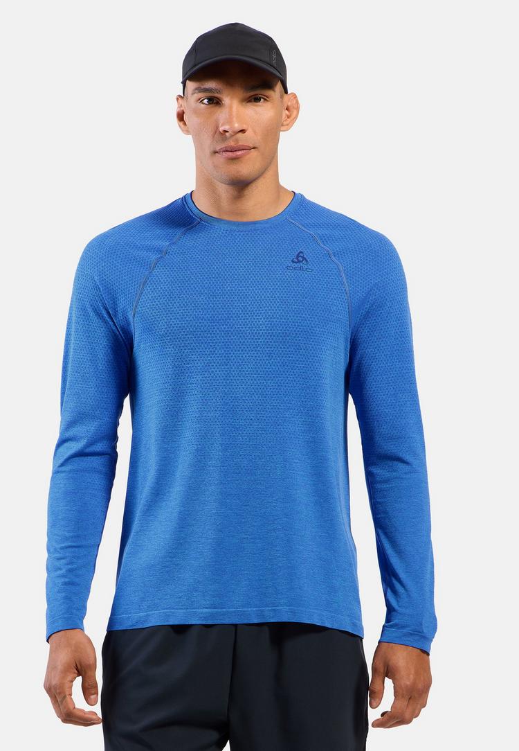 Odlo Odlo Essentials Seamless Laufshirt 2.0 Funktionsshirt Herren - dazzling blue melange(20482) - 0 | SportScheck