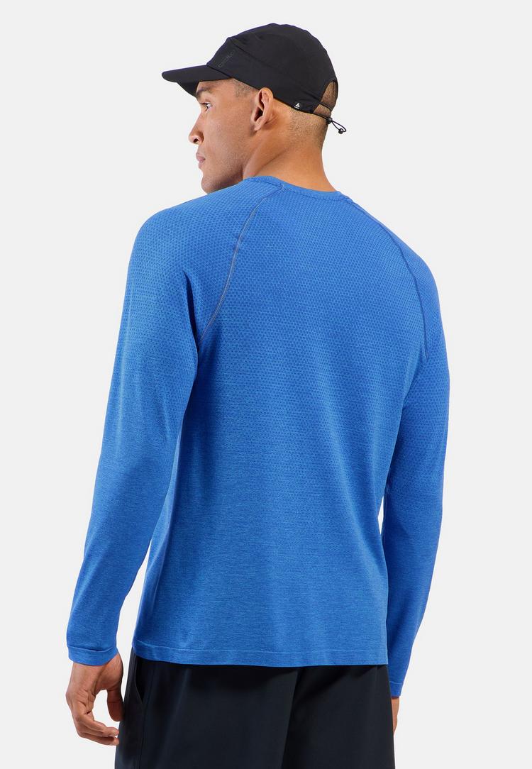 Odlo Odlo Essentials Seamless Laufshirt 2.0 Funktionsshirt Herren - dazzling blue melange(20482) - 1 | SportScheck