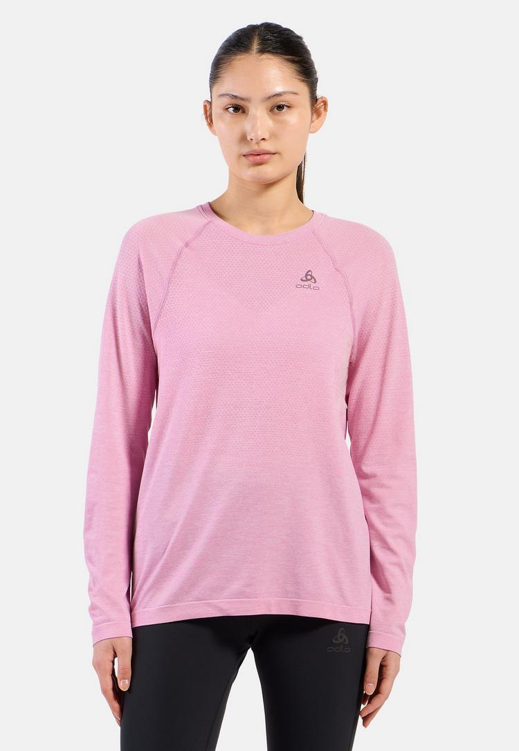Odlo Odlo Essentials Seamless Laufshirt 2.0 Funktionsshirt Damen - hyper pink melange(30324) - 0 | SportScheck