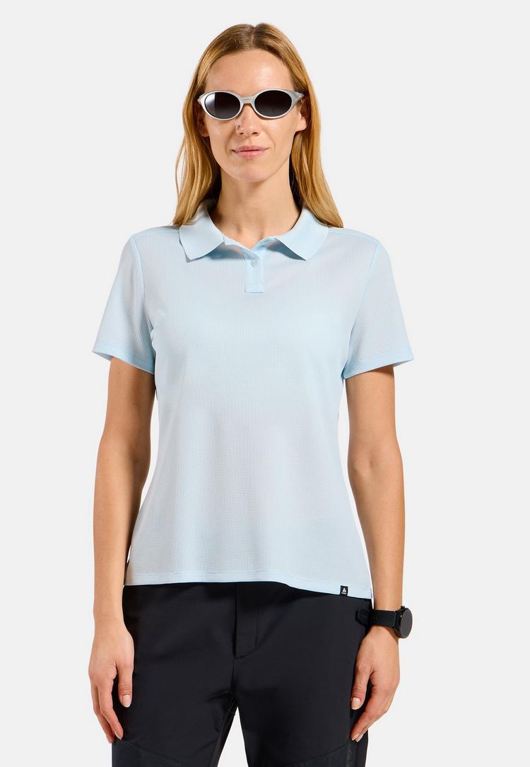 Odlo Odlo Cubic Light Poloshirt Poloshirt Damen - baby blue(20386) - 0 | SportScheck