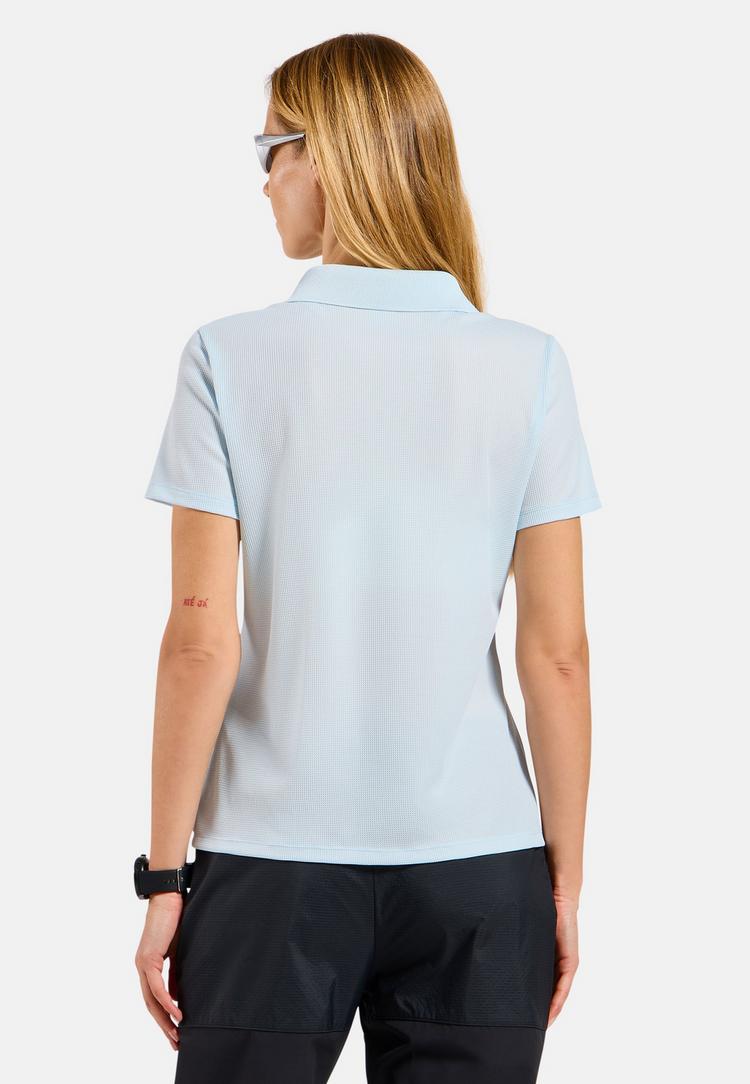 Odlo Odlo Cubic Light Poloshirt Poloshirt Damen - baby blue(20386) - 1 | SportScheck