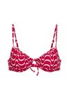 LSCN by Lascana B&uuml;gel-Bikini-Top Bikini Oberteil Damen - pink waves