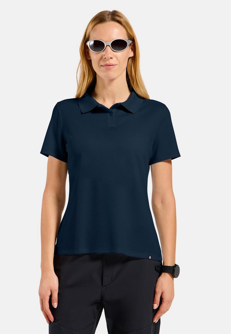 Odlo Odlo Cubic Light Poloshirt Poloshirt Damen - dark sapphire(20731) - 0 | SportScheck