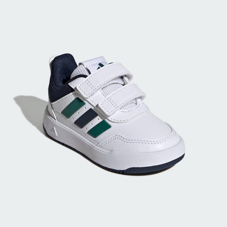 adidas adidas TENSAUR SPORT 3.0 SCHUHE F&Uuml;R BABYS UND Sneaker Kinder - Cloud White / Collegiate Green / Collegiate Navy - 3 | SportScheck
