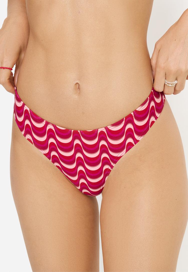 LSCN by Lascana LSCN by Lascana Bikini-Hose Bikini Hose Damen - pink waves - 0 | SportScheck