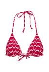 LSCN by Lascana Triangel-Bikini-Top Bikini Oberteil Damen - pink waves