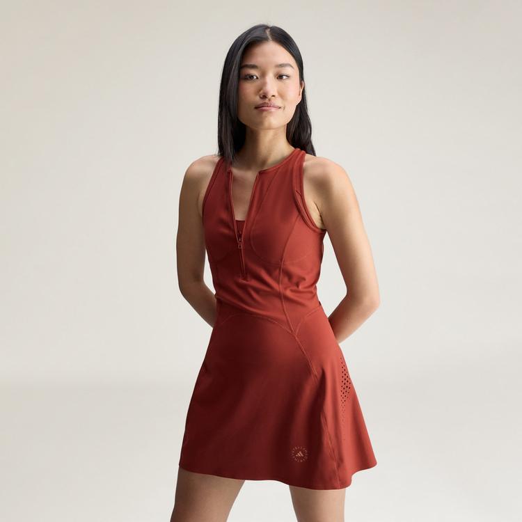 adidas adidas adidas by Stella McCartney Laufkleid Damen - Burnt Sienna - 0 | SportScheck