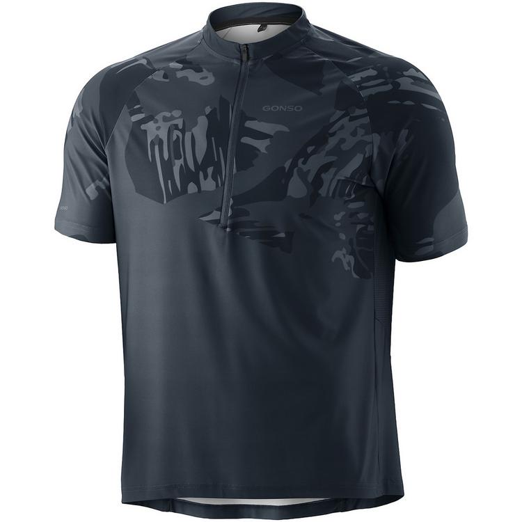 Gonso Gonso Adventure Jersey 3/4 Zip M Trikot Herren - Hellbraun8226 - 1 | SportScheck