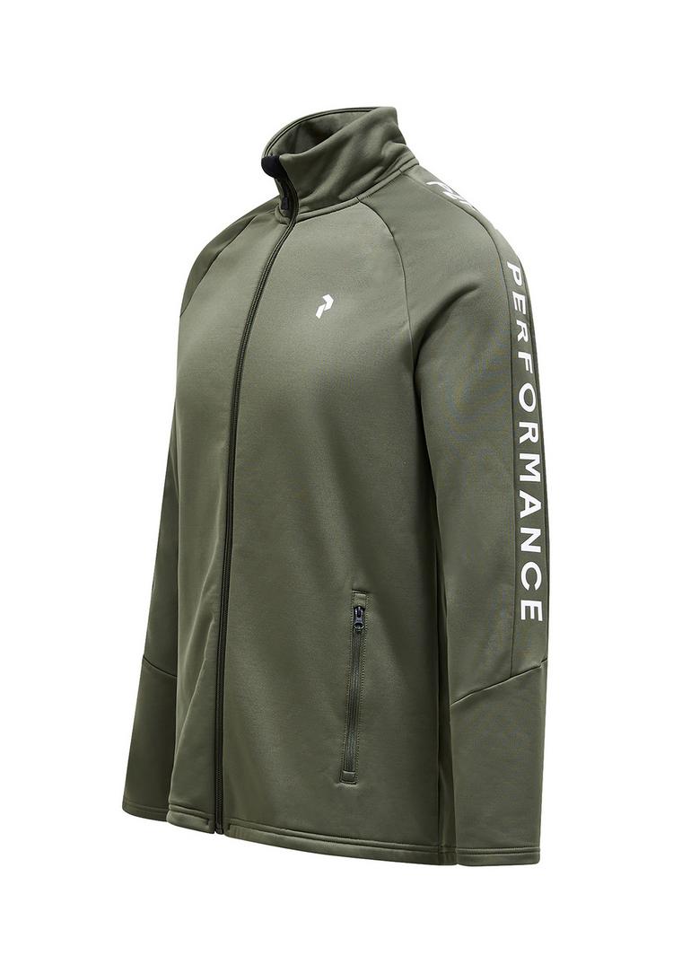 Peak Performance Peak Performance M Rider Zip Jacket Fleecejacke Herren - olive - 0 | SportScheck