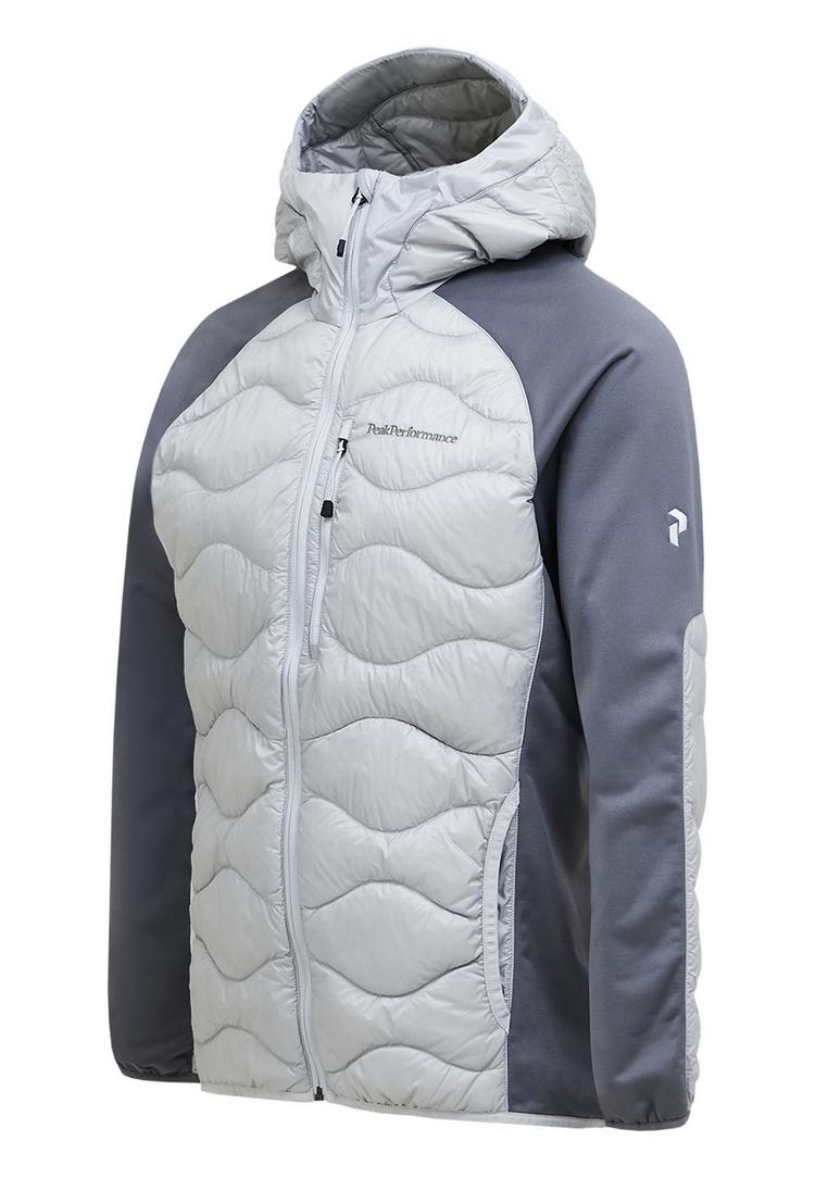Peak Performance Peak Performance M Helium Down Hybrid Hood Trainingsjacke Herren - HELLGR:LIGHT GREY - 0 | SportScheck