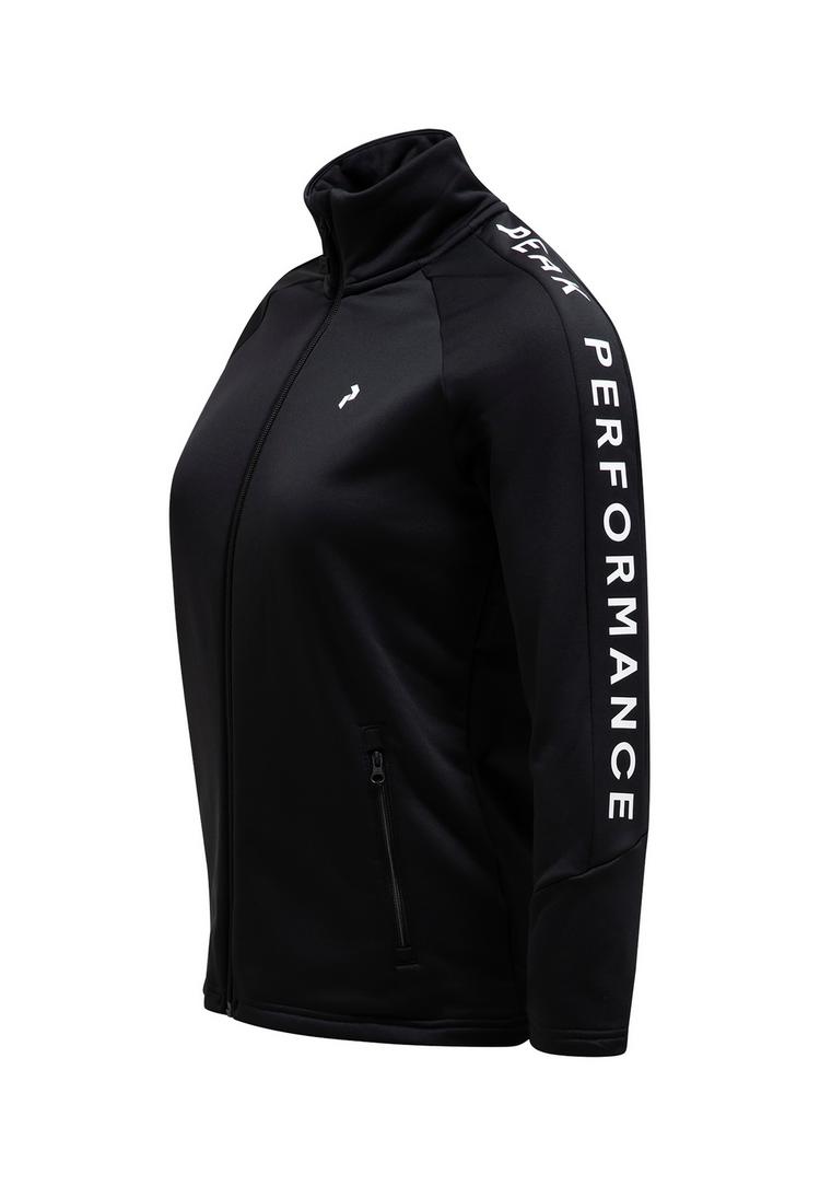Peak Performance Peak Performance W Rider Zip Jacket Fleecejacke Damen - black - 0 | SportScheck
