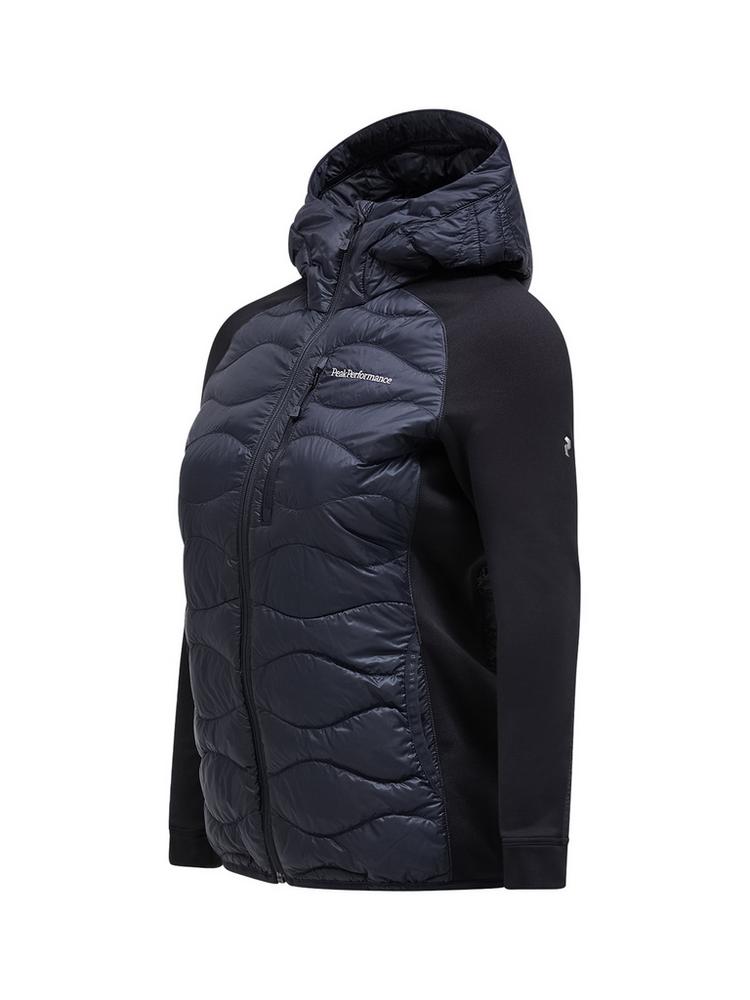 Peak Performance Peak Performance W Helium Down Hybrid Hood Funktionsjacke Damen - schwarz - 0 | SportScheck